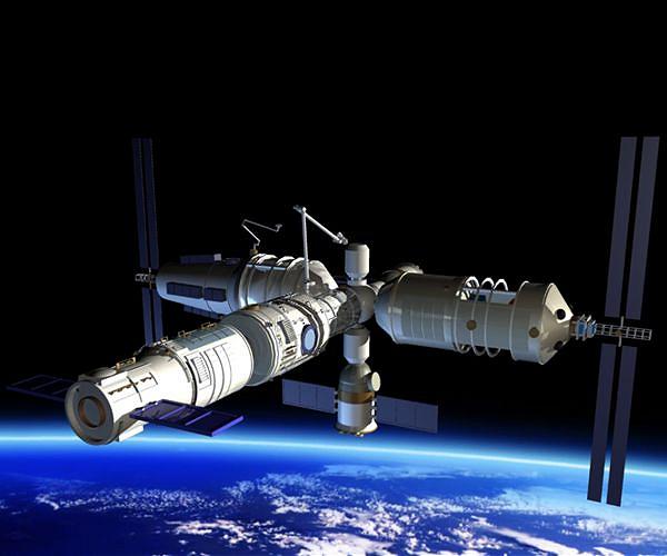 Three Chinese astronauts dock at space station_629cab935b1bc.jpeg