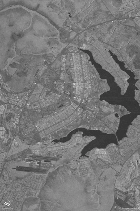 Synspective’s first images from SAR satellite revealing three cities around the world_62c589f7b3cbc.png
