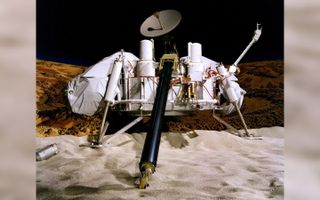 The Viking lander was the first mission to land successfully on Mars and perform a chemical analysis of its surface.