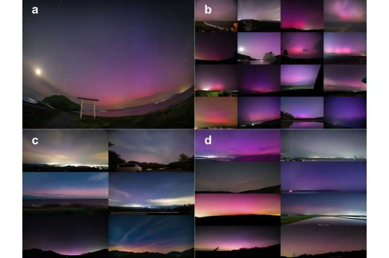 This year's dazzling aurora produced a spectacular display… of citizen science