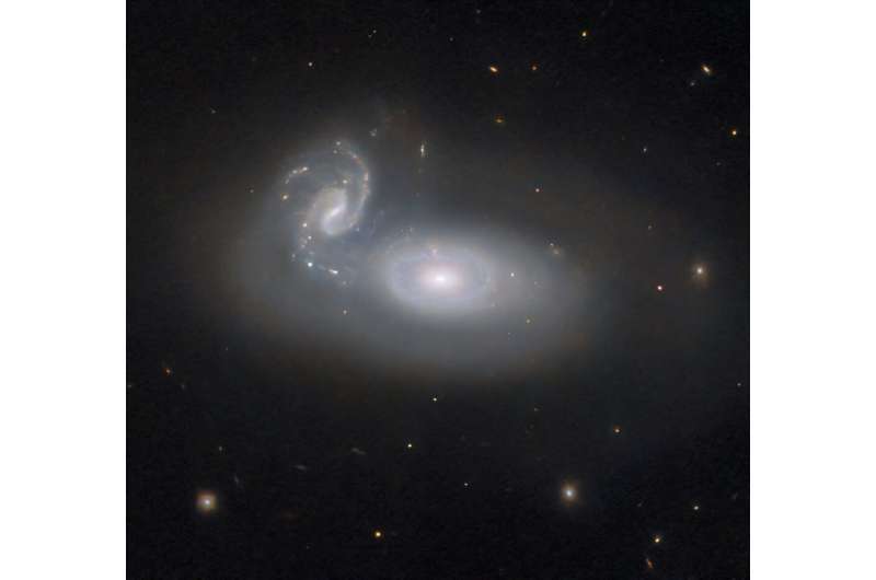 Hubble Takes a Look at Tangled Galaxies