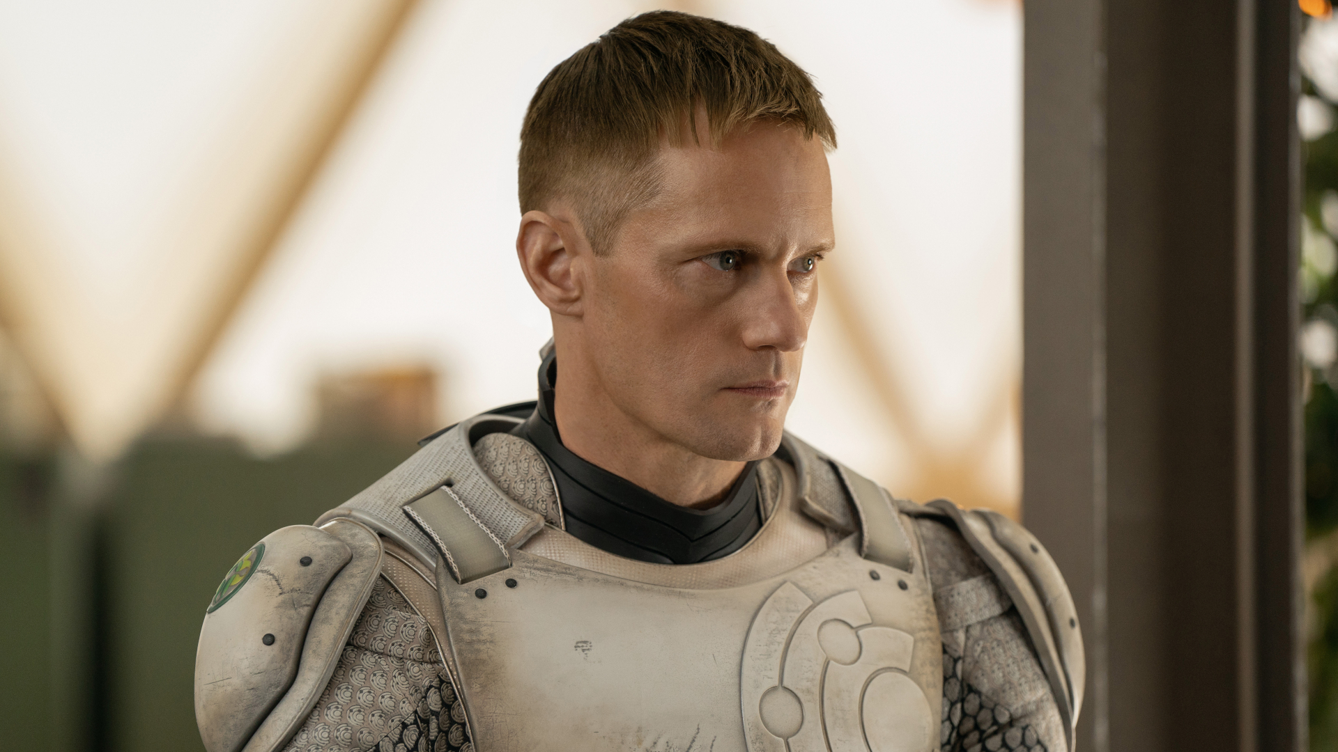 Alexander Skarsgård in Murderbot
