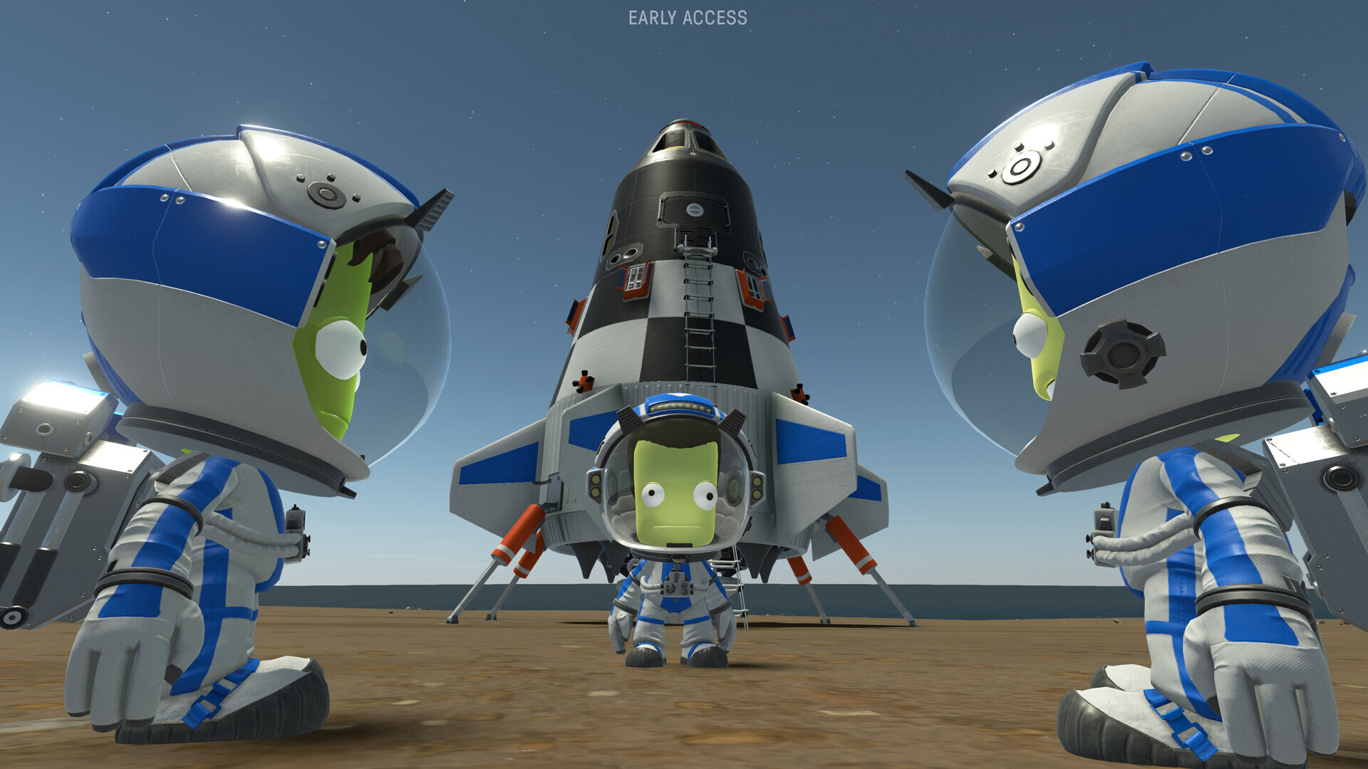 Screenshot from Kerbal Space Program 2, the ill-fated sequel now trapped in perpetual early access.