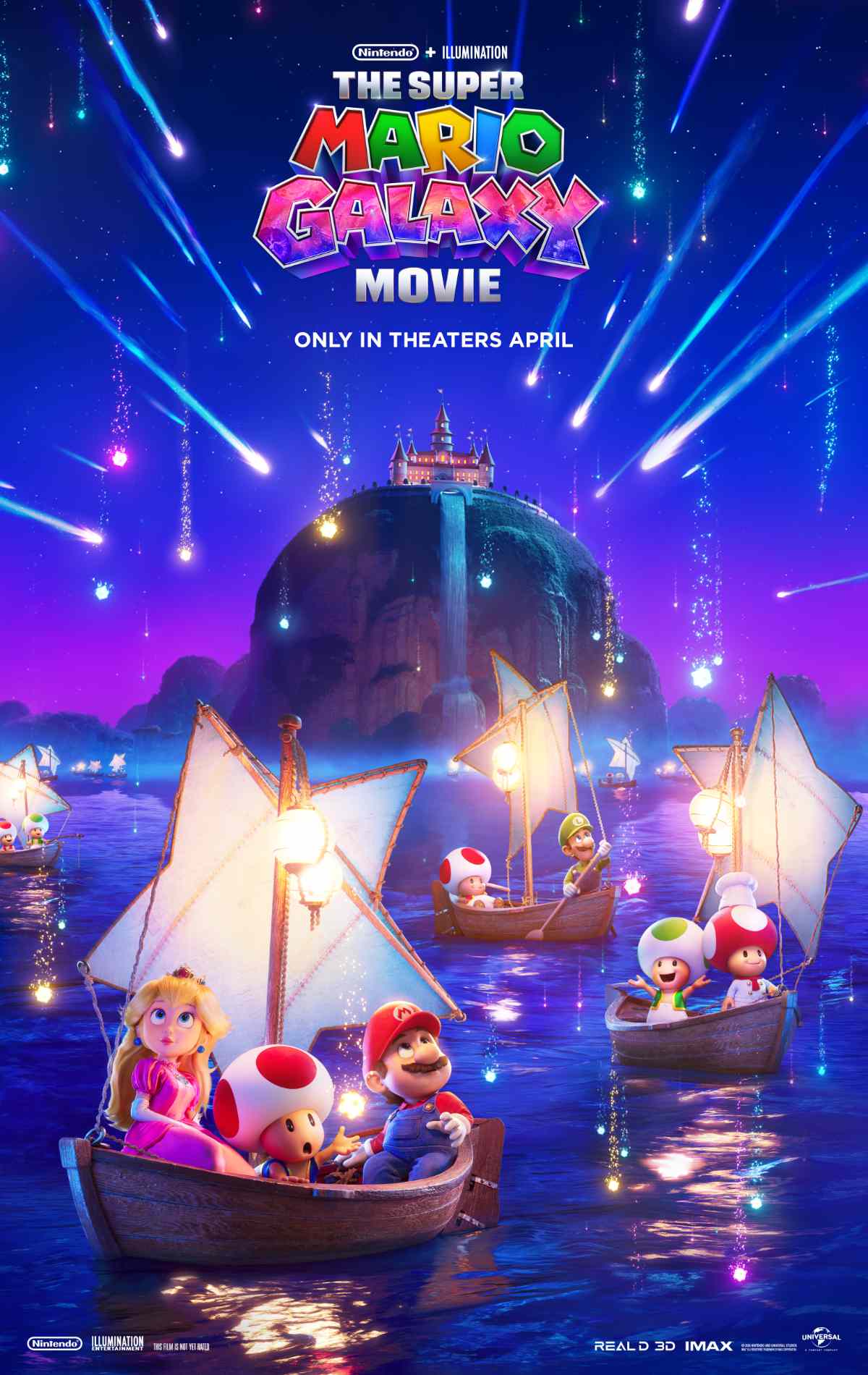 a poster for a Super Mario Brothers animated film