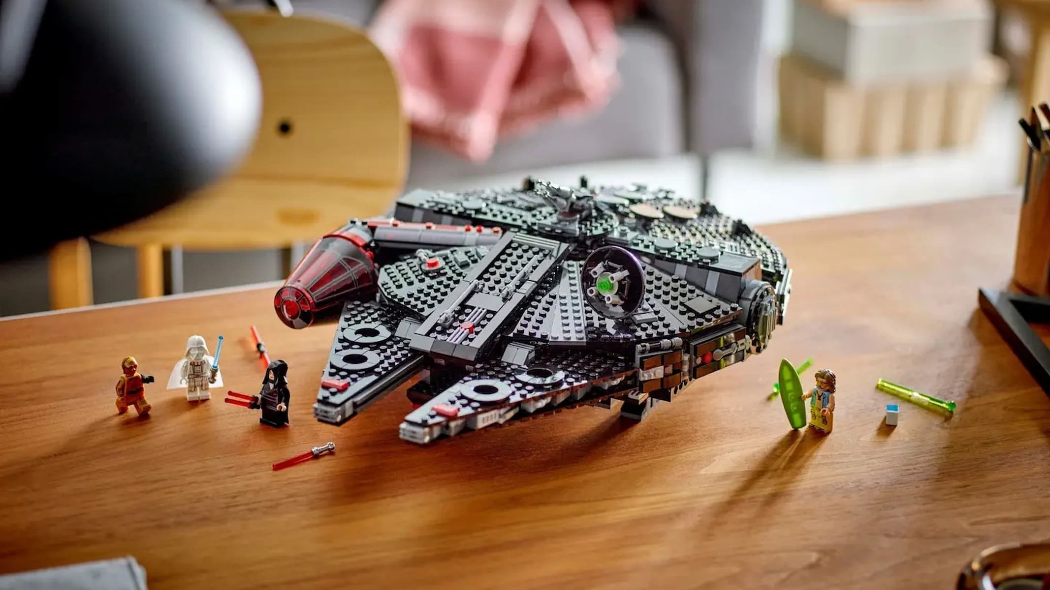 Lego Star Wars Dark Falcon lifestyle shot