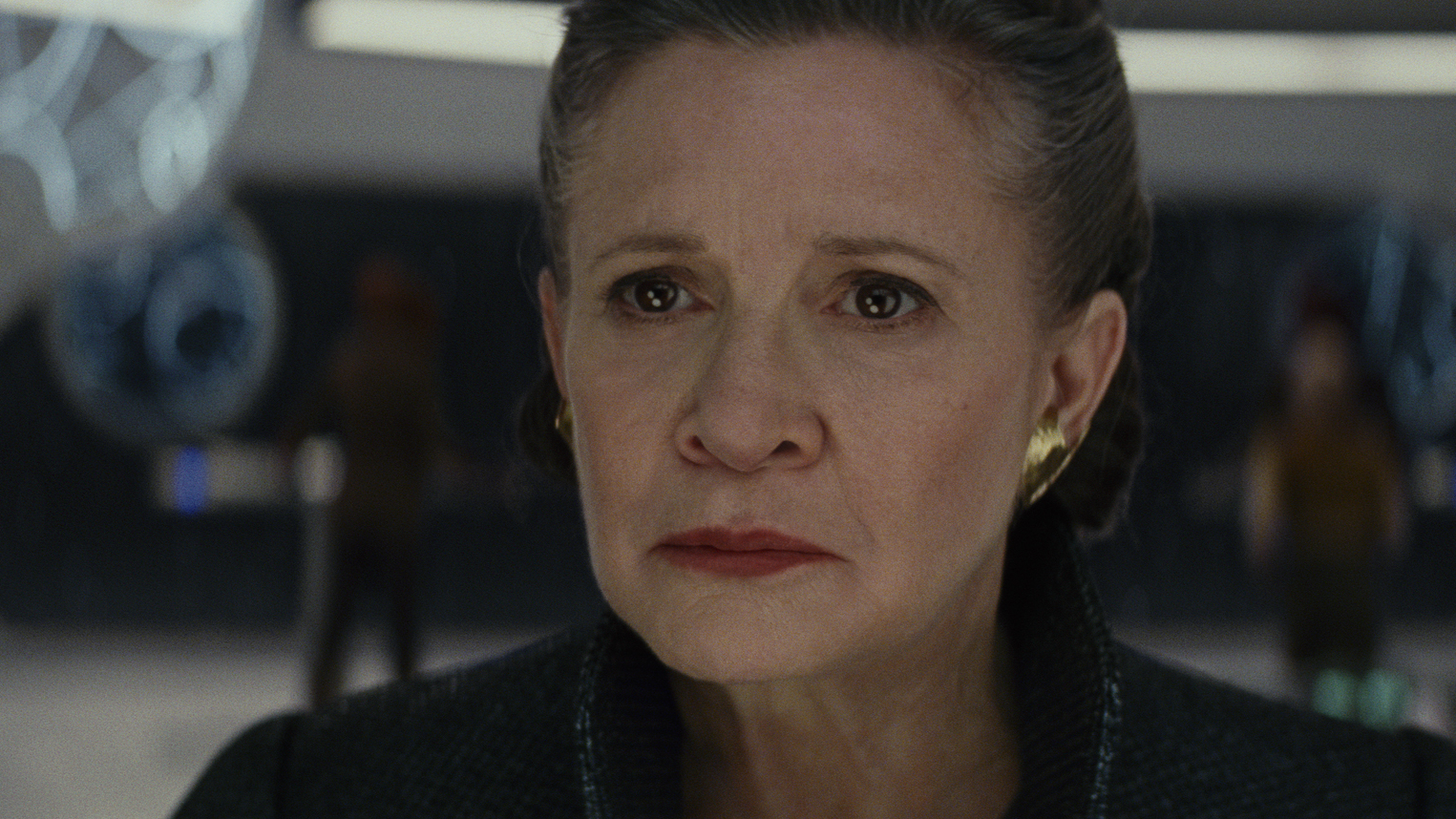 General Leia in Star Wars: The Last Jedi. Photo: Lucasfilm Ltd. © 2017