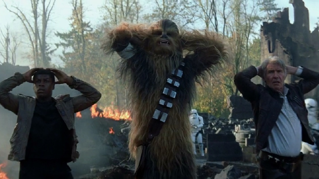 Screenshot from Star Wars Episode 7: The Force Awakens