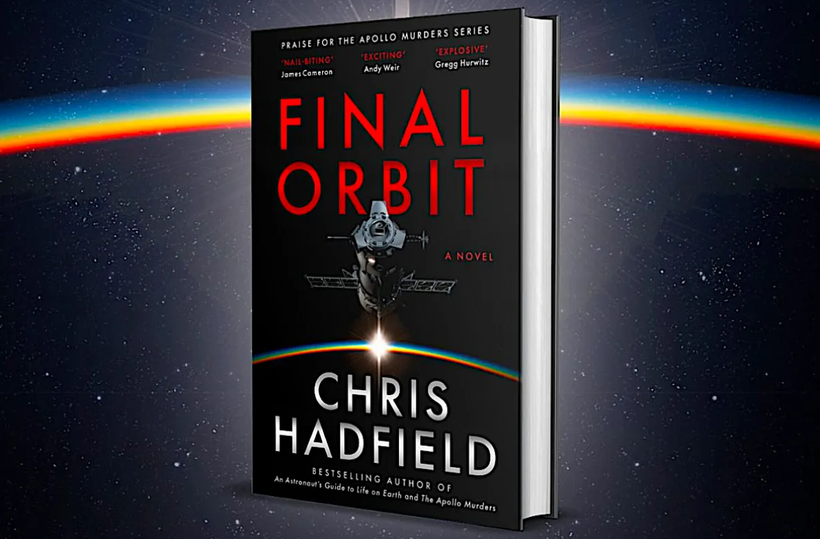 the cover of a sci-fi book titled Final Orbit