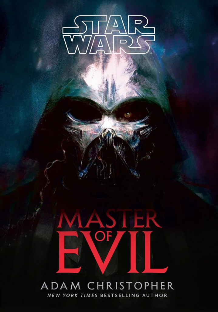 a book cover for Star Wars: Master of Evil