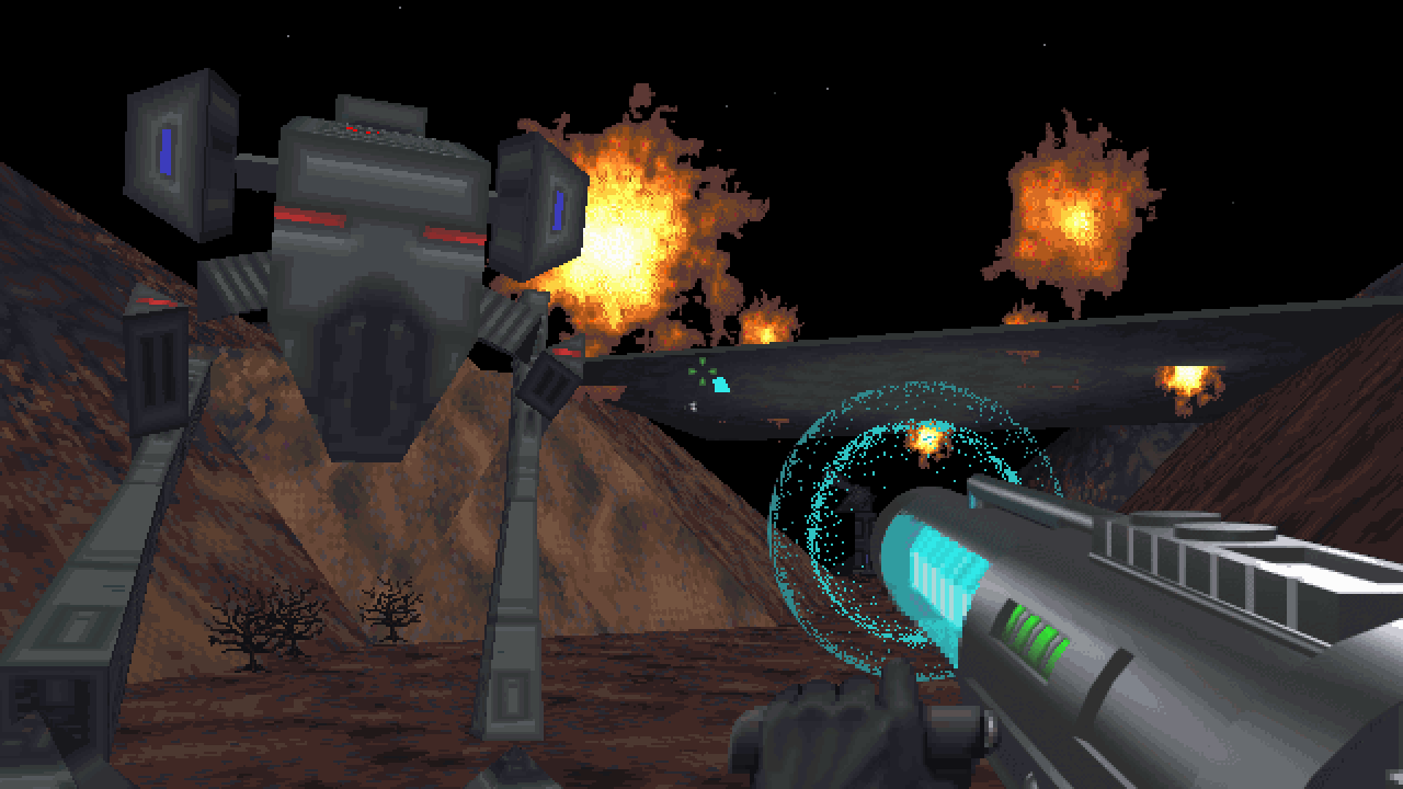 Screenshot from the 1996 video game 
