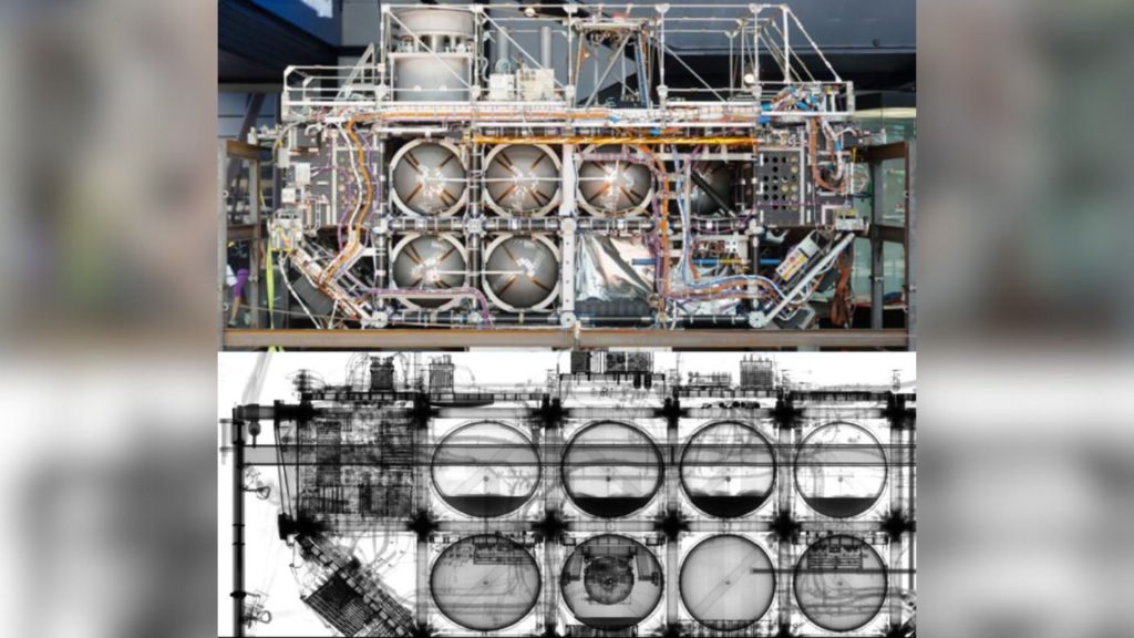See the metal guts of a satellite in this wild X-ray view | Space photo of the day for Dec. 4, 2025_6931e5f591c78.jpeg