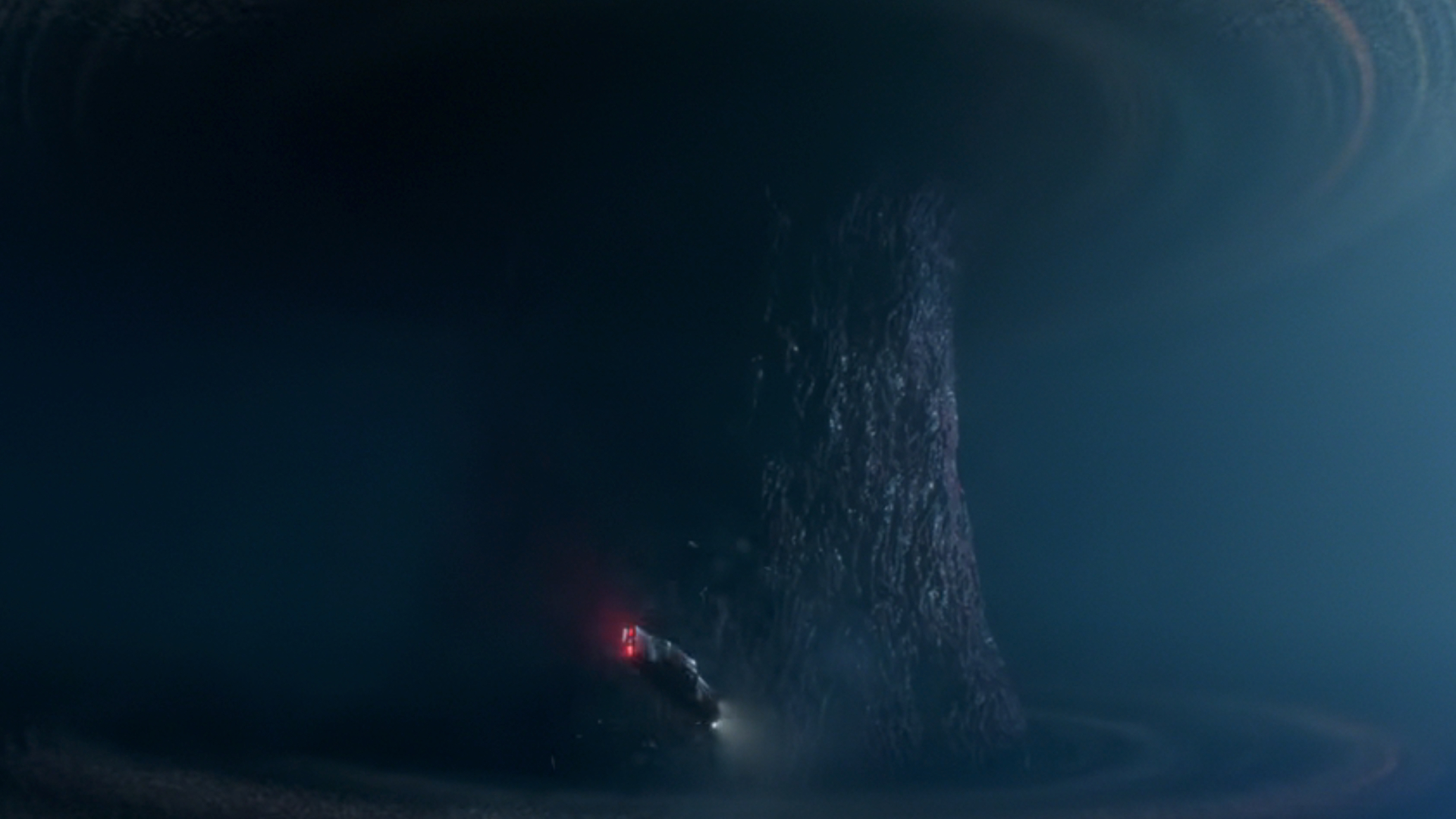 Screenshot showing the Einstein-Rosen Bridge in 