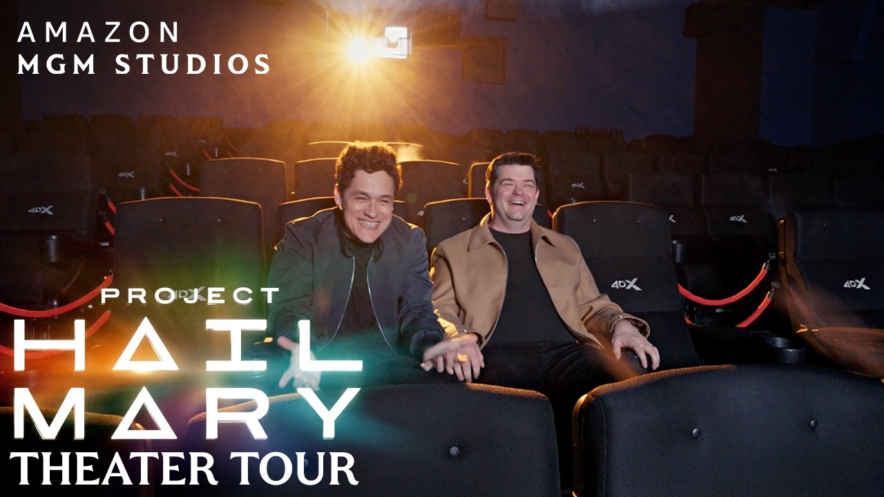 Project Hail Mary | Theater Tour With Phil Lord And Christopher Miller - YouTube