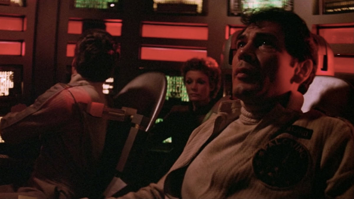 Screenshot from the 1979 sci-fi movie 