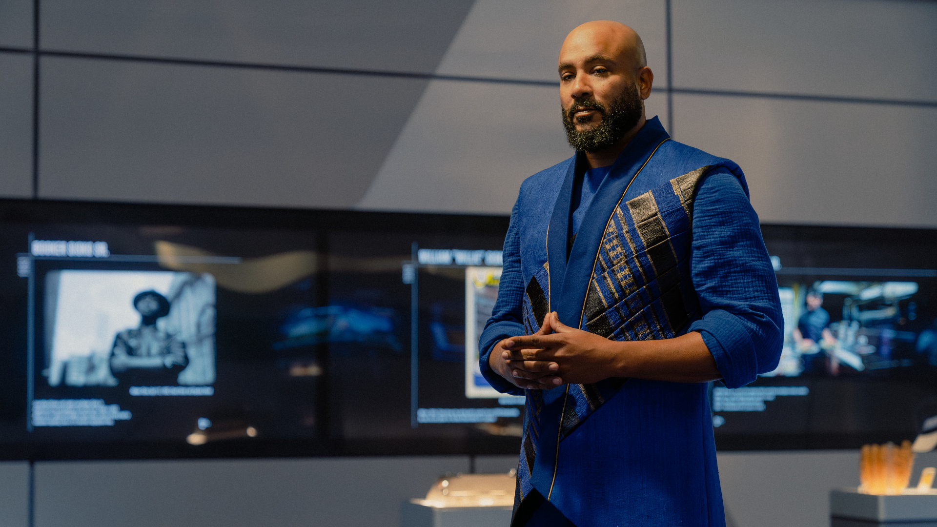 Cirroc Lofton as Jake Sisko in season 1, episode 5, of Star Trek: Starfleet Academy streaming on Paramount+. Photo Credit: John Medland/Paramount+