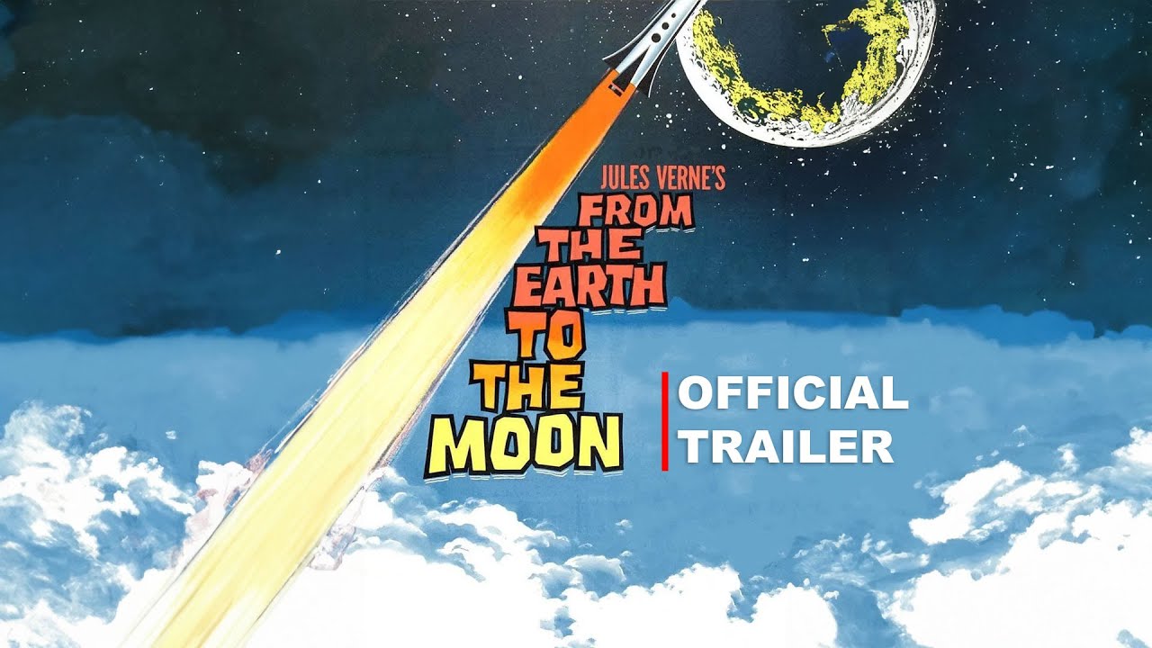 1958 From The Earth To The Moon Trailer - YouTube