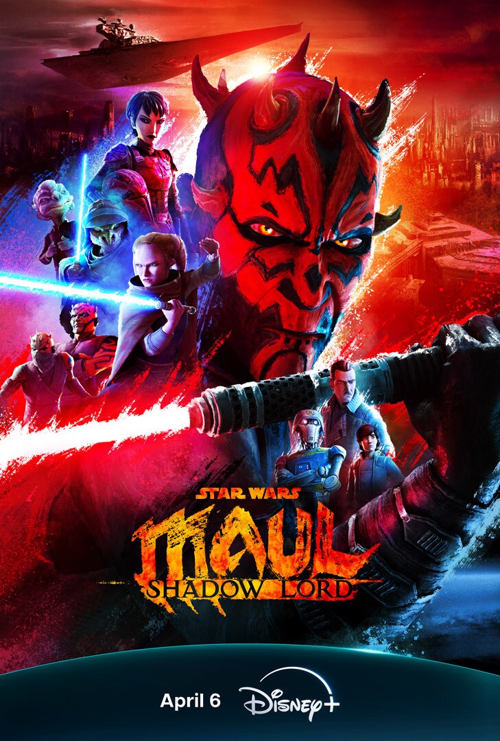 Poster for Star Wars: Maul – Shadow Lord