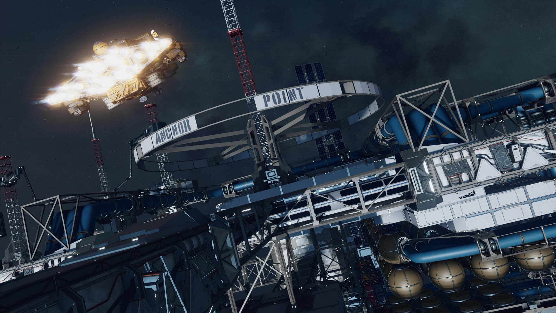 Screenshot from Starfield, showcasing the Terran Armada and Free Lanes updates