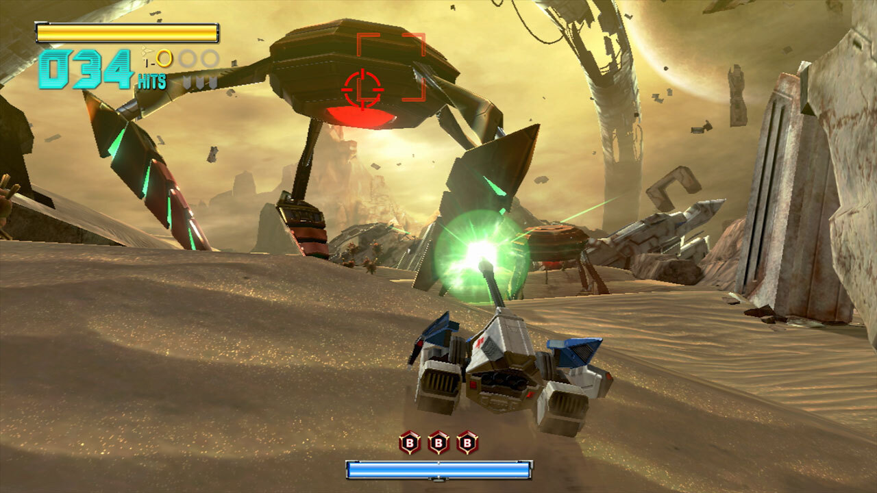 Screenshot from Star Fox Zero