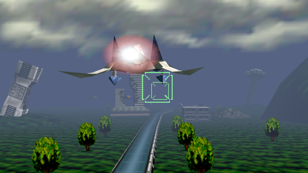 Screenshot from Star Fox Zero