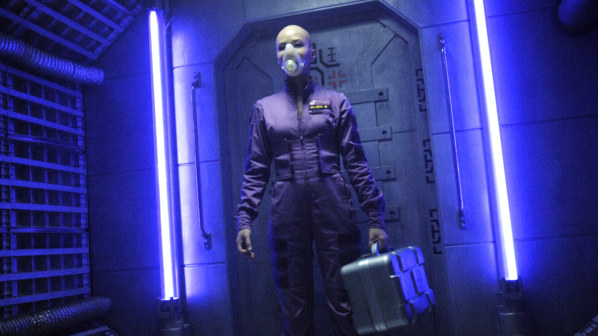 Screenshot from the 2008 sci-fi movie 