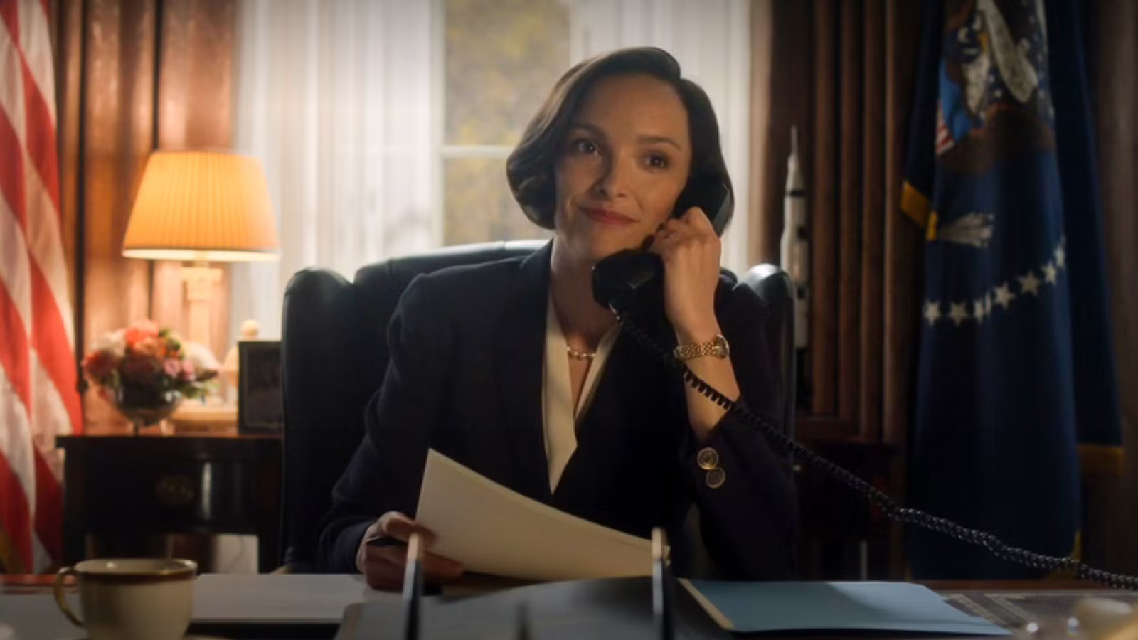 President Ellen Wilson in sci-fi TV show 