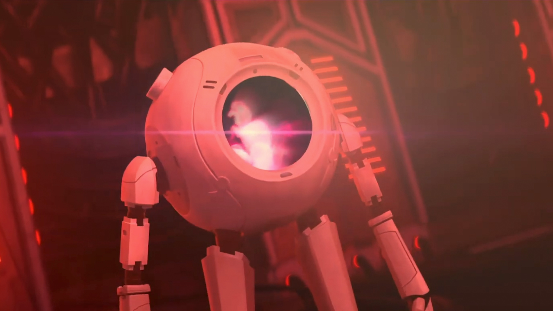 A Medusan inside a mechanical body in Star Trek: Prodigy.