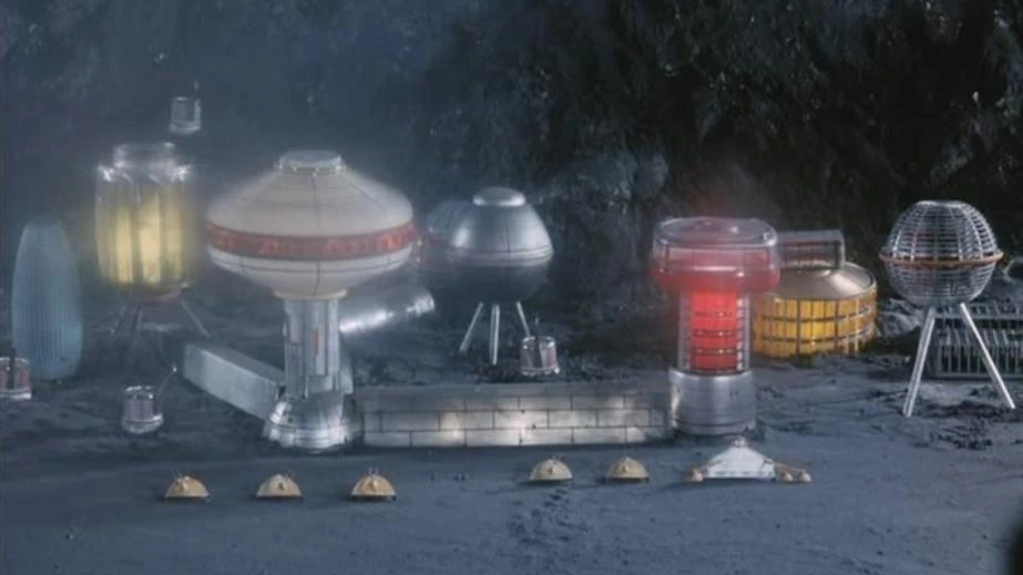 The Mysteron Moon Complex from Captain Scarlet and the Mysterons