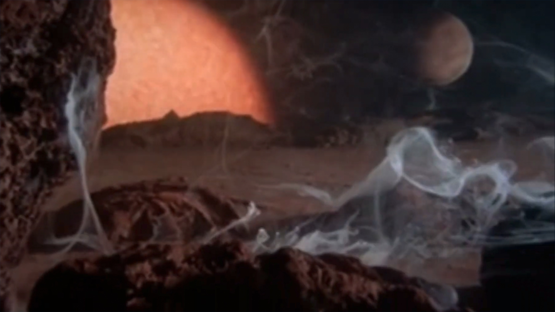 Alien spores seen in sci-fi movie Invasion of the Body Snatchers (1978)