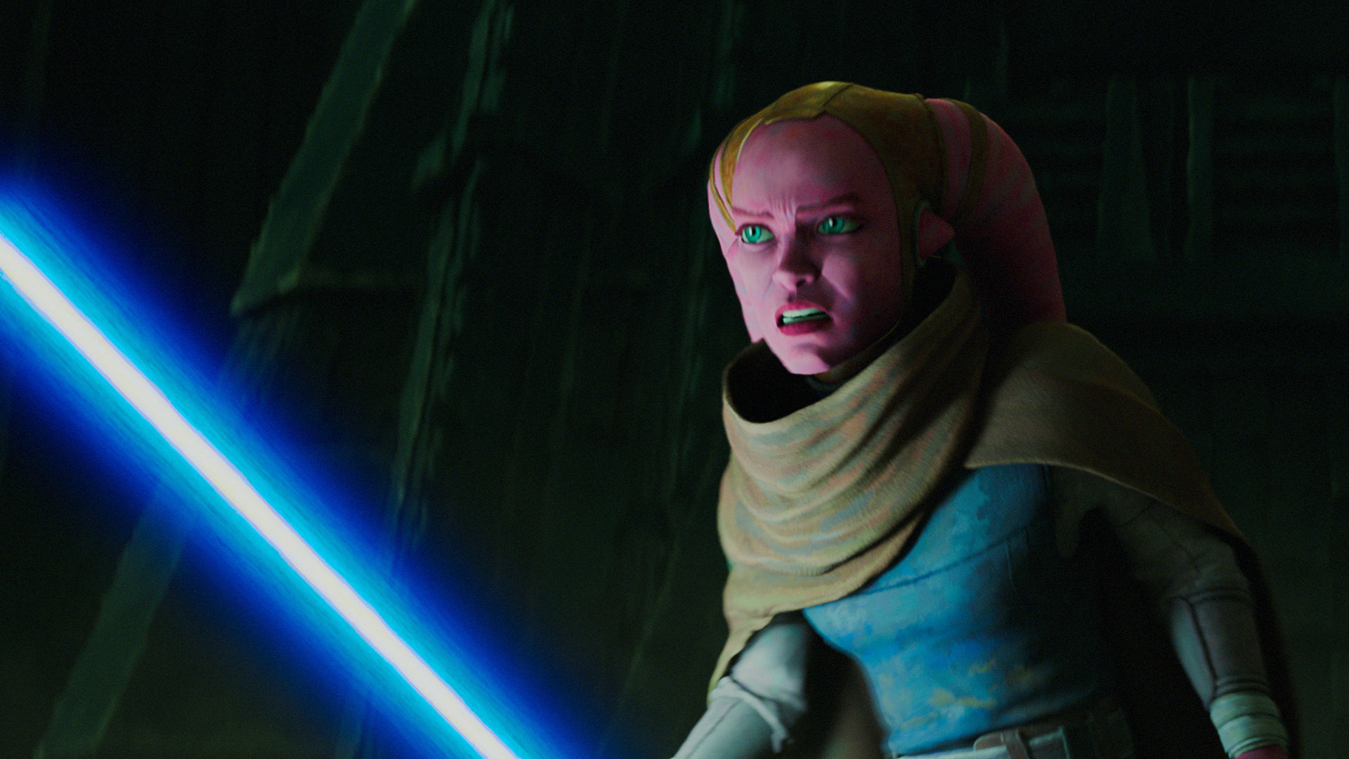 Devon Izara (voiced by Gideon Adlon) in Lucasfilm's Star Wars: Maul - Shadow Lord, exclusively on Disney+. Photo courtesy of Lucasfilm Ltd. © 2026 Lucasfilm Ltd. All Rights Reserved.