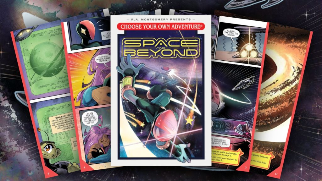 Remember ‘Choose Your Own Adventure’ books? Now there’s a gorgeous graphic novel version heading to ‘Space and Beyond’ (exclusive)_6a0528a4e772b.jpeg