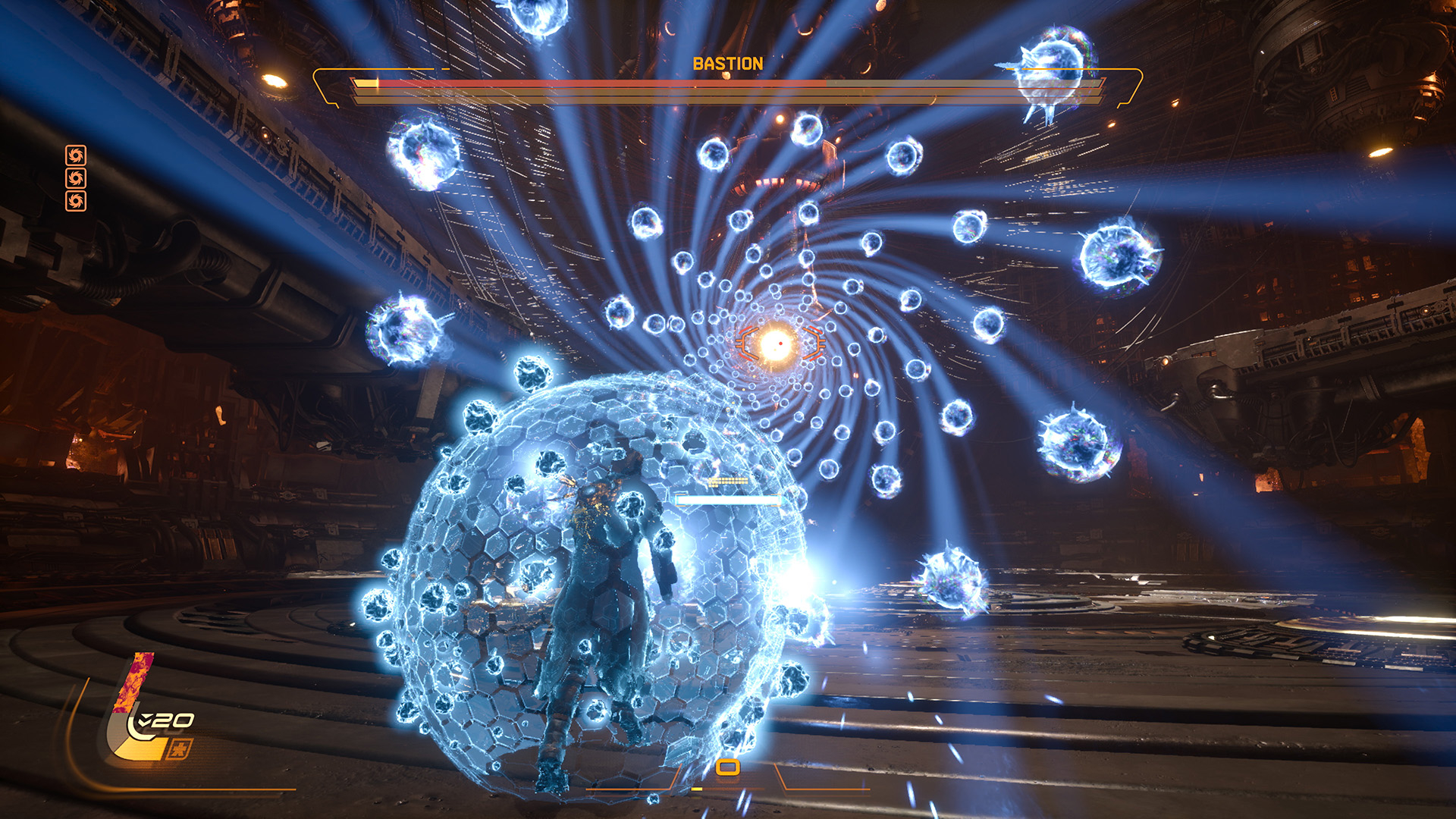 Screenshot from the 2026 sci-fi action game 
