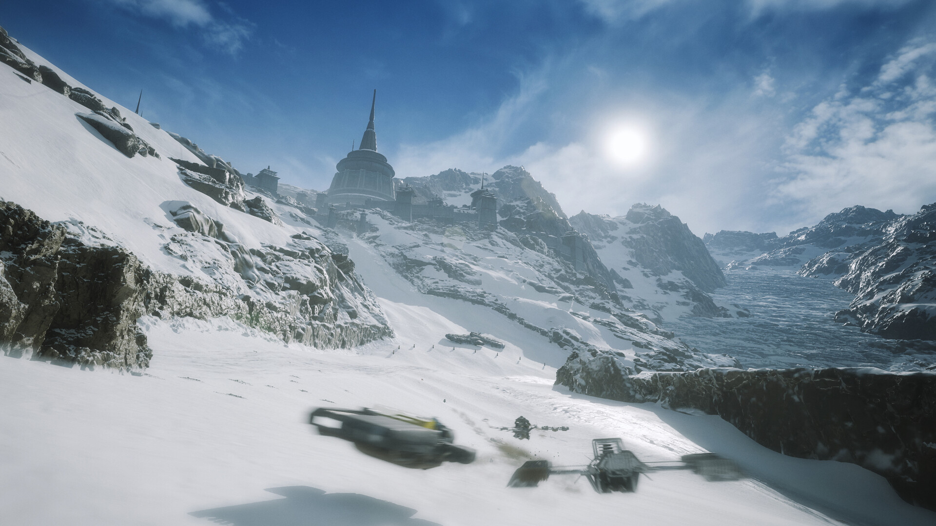 Screenshot from the upcoming Star Wars video game 