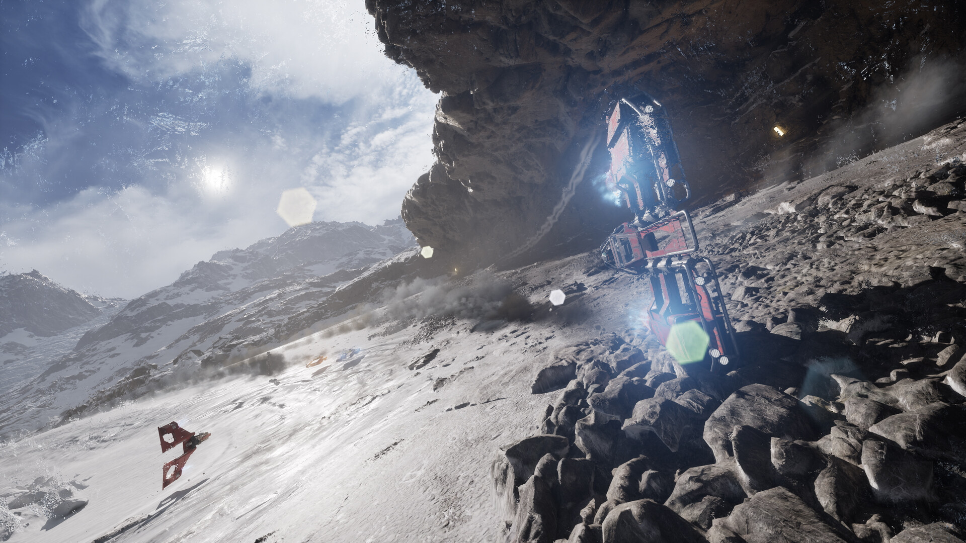 Screenshot from the upcoming Star Wars video game 
