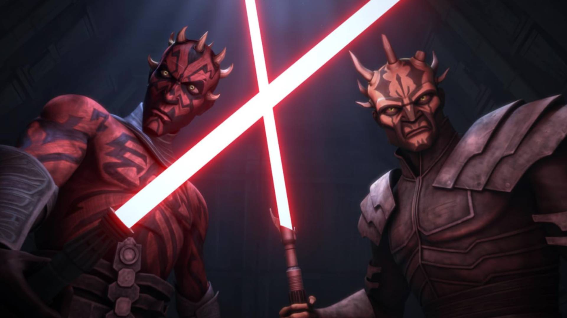 Darth Maul and Savage Opress shown in Star Wars: The Clone Wars
