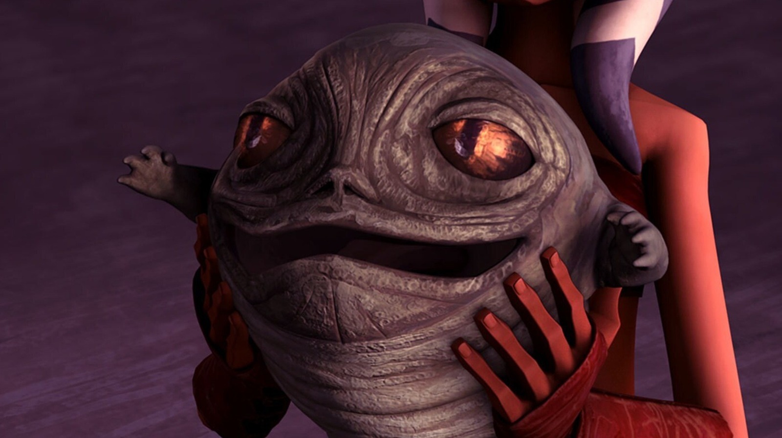 Rotta the Hutt in The Clone Wars animated show
