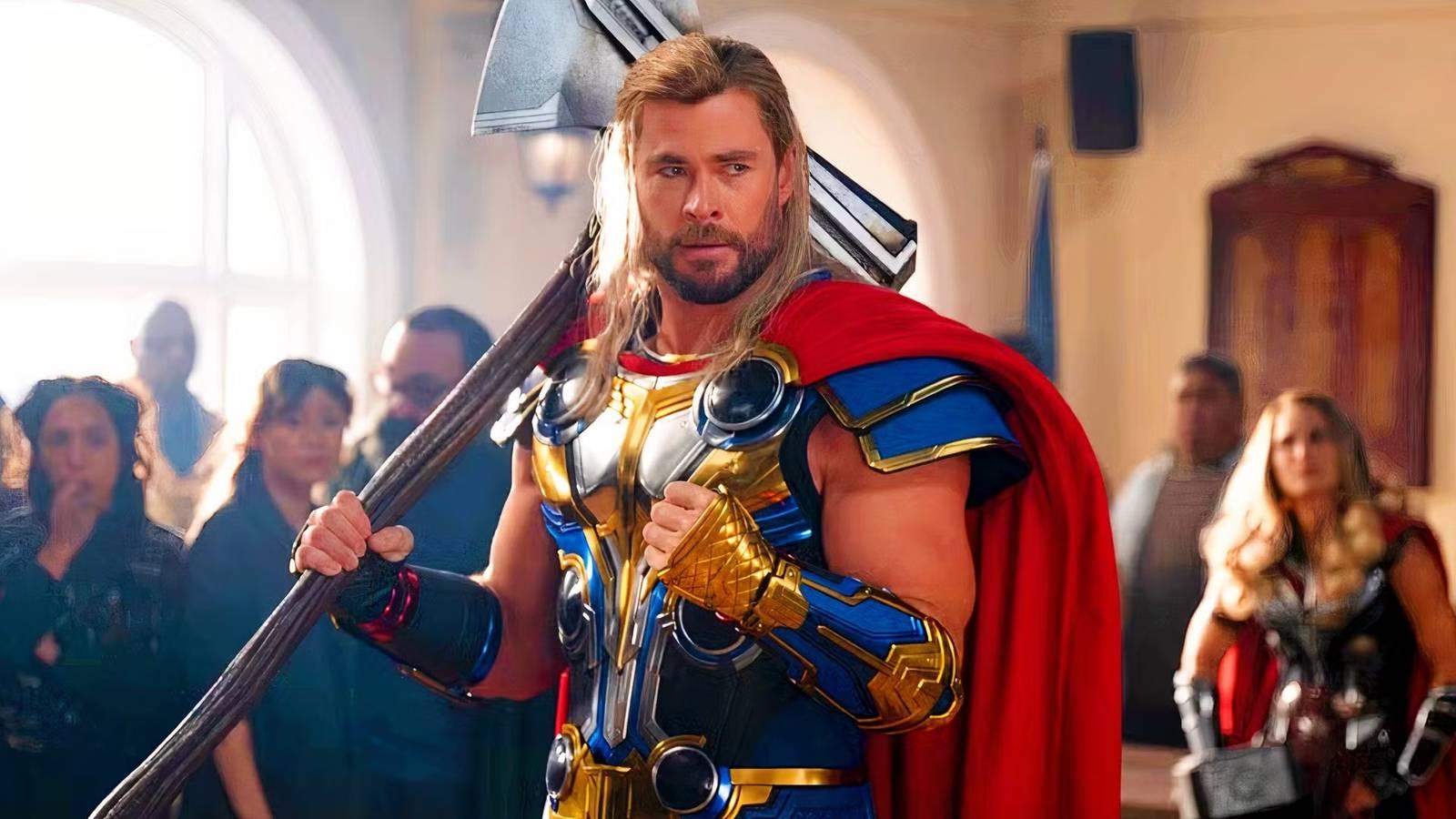 Screenshot from the sci-fi superhero movie 