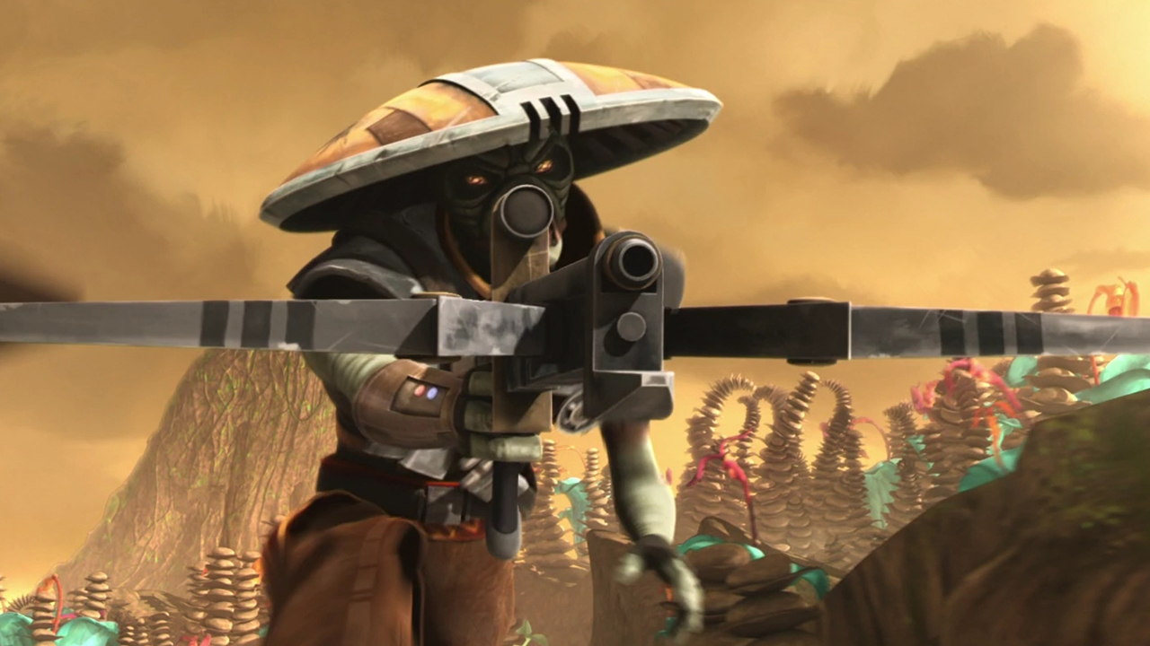 Embo, the Kyuzo bounty hunter from Star Wars