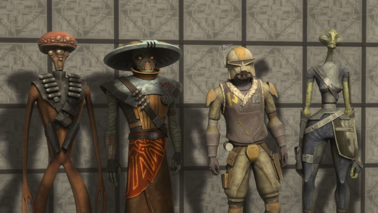 Embo, the Kyuzo bounty hunter from Star Wars