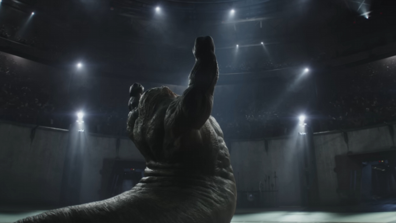 Screenshots from The Mandalorian & Grogu.